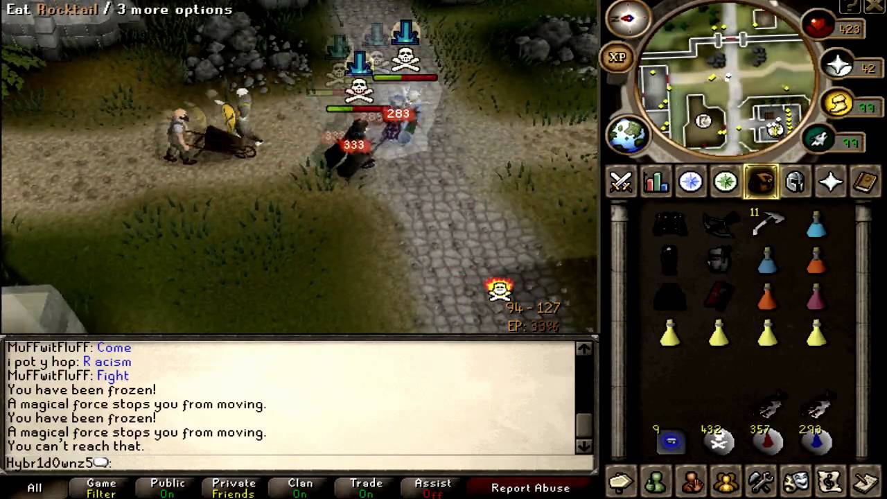 Hybr1d0wnz5 RuneScape PK Video 10 | Worldwide PvP | High Risk Maxed Tank Hybridding