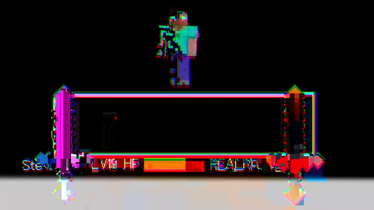 Undertale Herobrine battle. (Genocide)