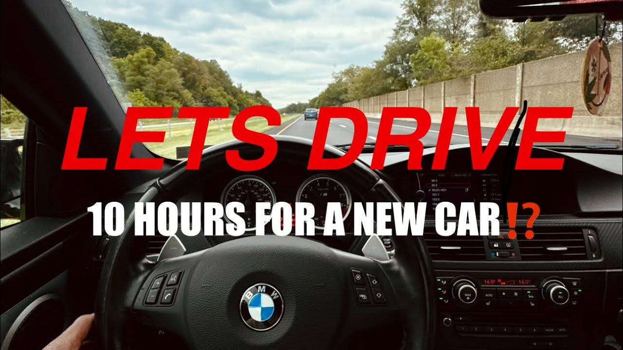 DRIVING 10 HOURS TO BUY MY DREAM CAR!!!