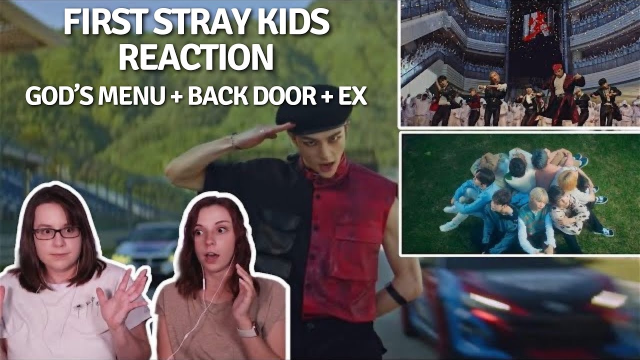 FIRST STRAY KIDS REACTION | '神메뉴(God's Menu)' + 'Back Door' + '미친 놈 (Ex)' MVs
