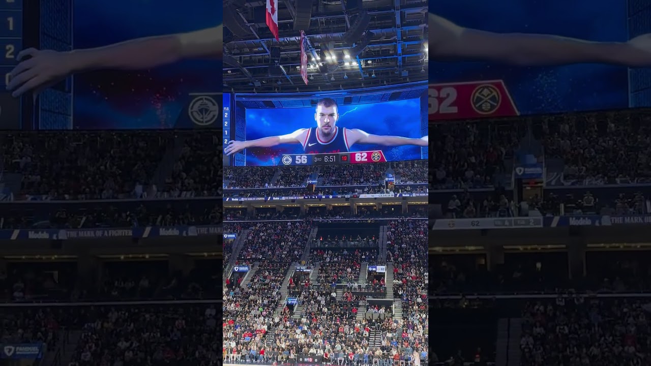 Clippers Ivica Zubac score halo board video