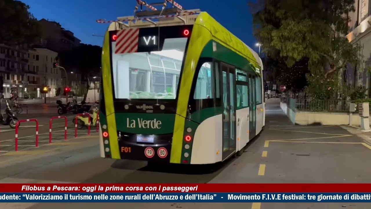 Il Filobus è realtà a Pescara e Montesilvano - TRSP - Abruzzo - News del 11-09-2025