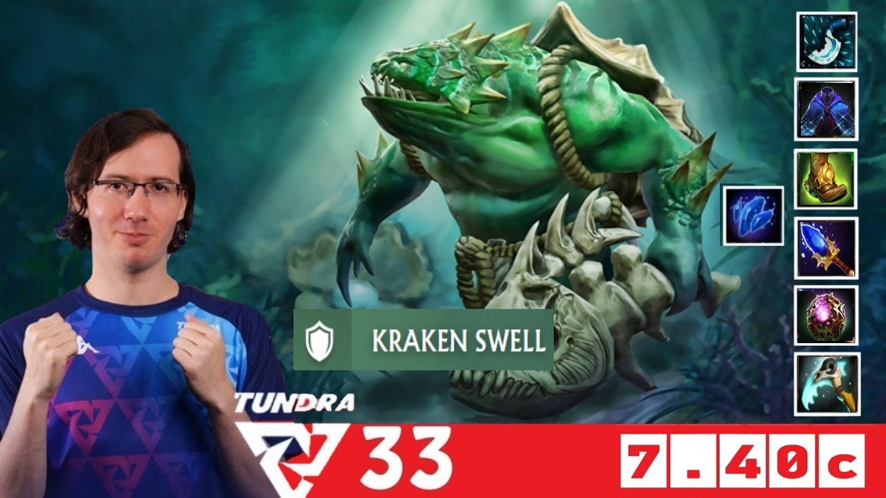 [DOTA 2] TUNDRA.33 TIDEHUNTER [TUNDRA ESPORTS vs YELLOW SUBMARINE] [PGL WALLACHIA 7] [7.40c] [3]