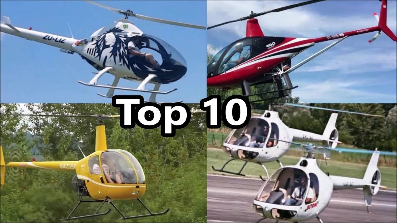 Top 10 piston engine helicopters altitude performance