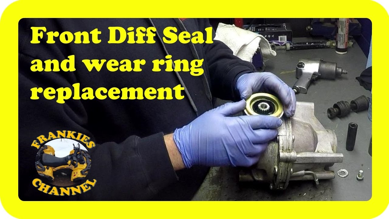 Can Am Front Diff Input Shaft Wear Ring & Seal Replacement