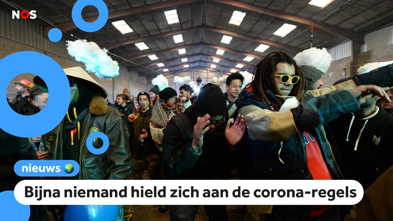 Illegaal feest met 2500 mensen is voorbij