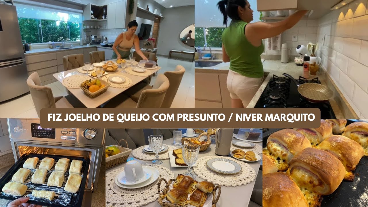 Vlog : comemorando o aniversario dele com um cafe da manha especial
