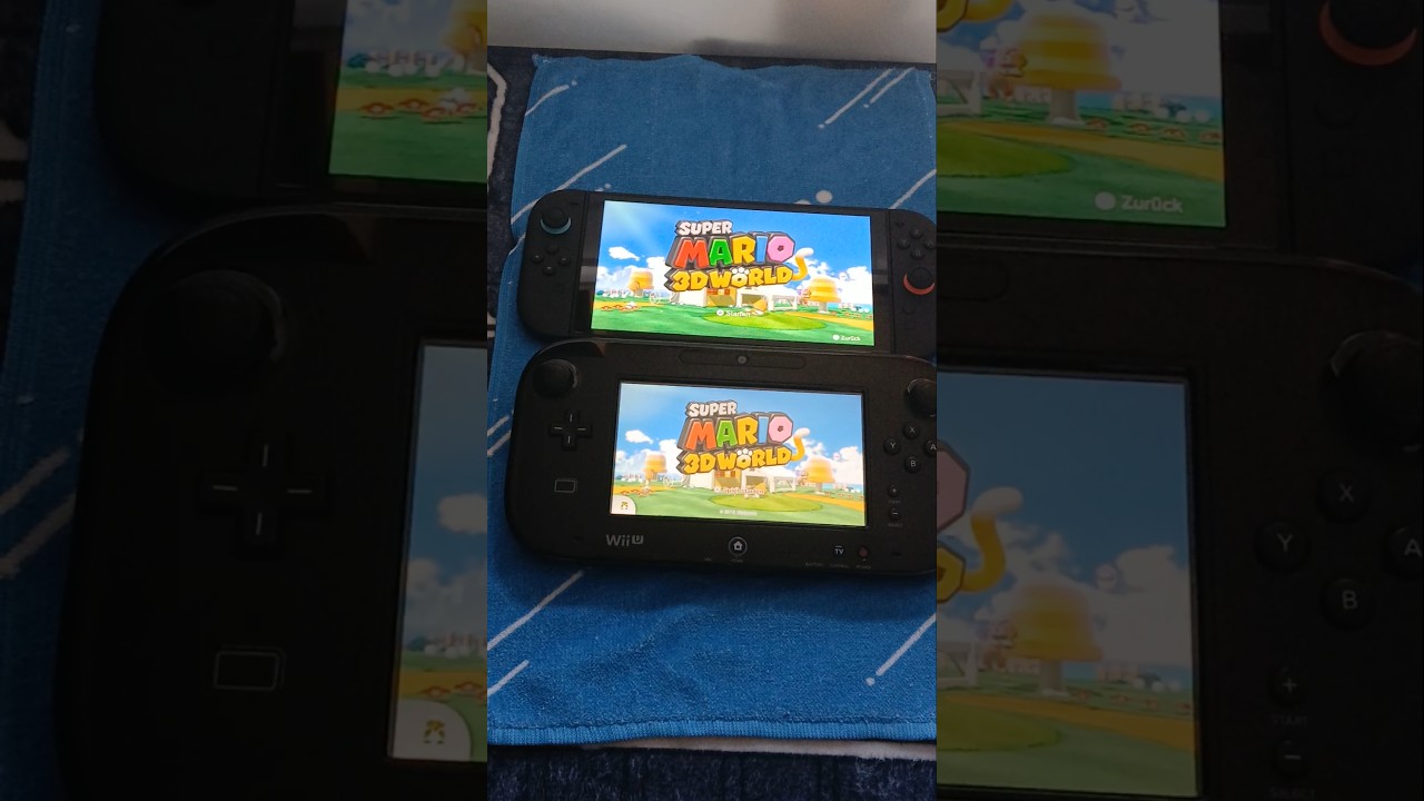 Super Mario 3D World - Nintendo Switch 2 vs Wii U Speed Comparison