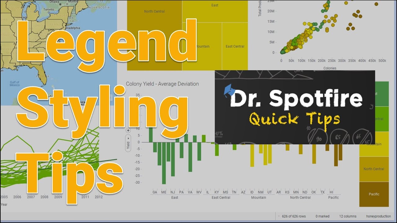 Legend Styling Tips in Spotfire