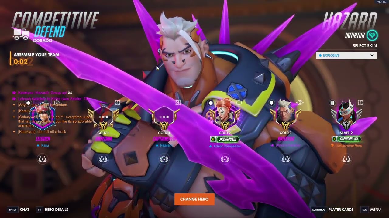6v6 RANKEDD TANK GAMEPLAY
