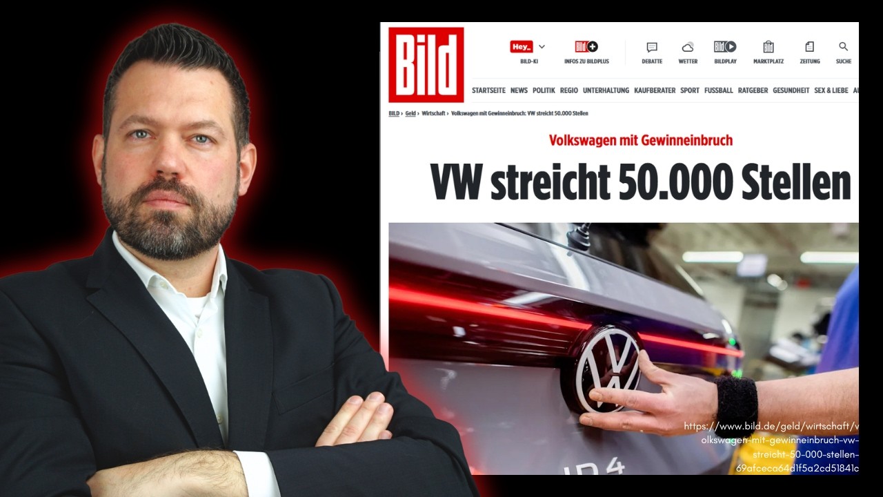 Realtalk: Katastrophenzahlen bei VW! (Massenentlassungen)