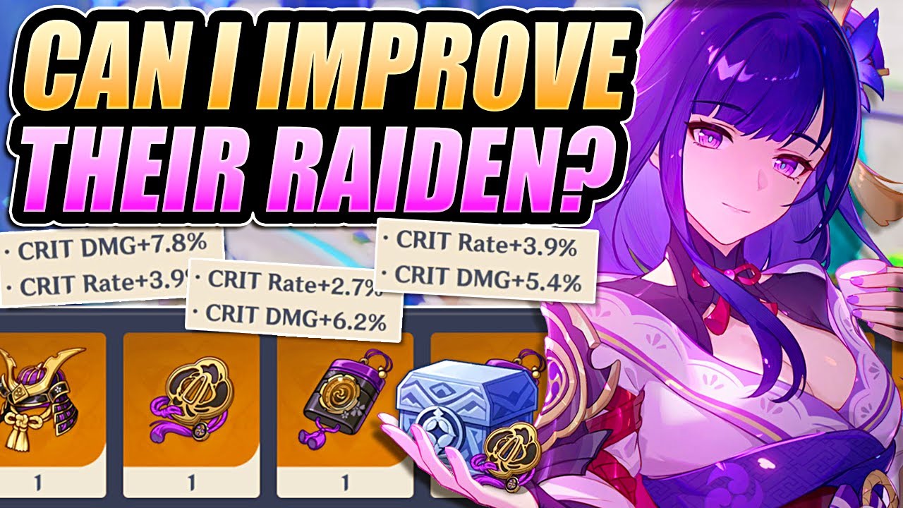 I Tried To UPGRADE The BEST RAIDEN BUILD With the Artifact Strongbox in Genshin Impact (#23)