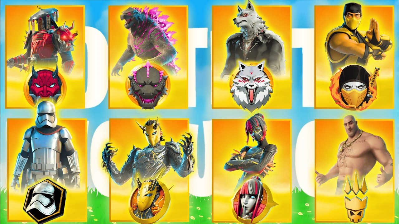 Evolution of All Medallions & Mythic Bosses in Fortnite! (Chapter 6 Season 1 - Chapter 7 Season 1)