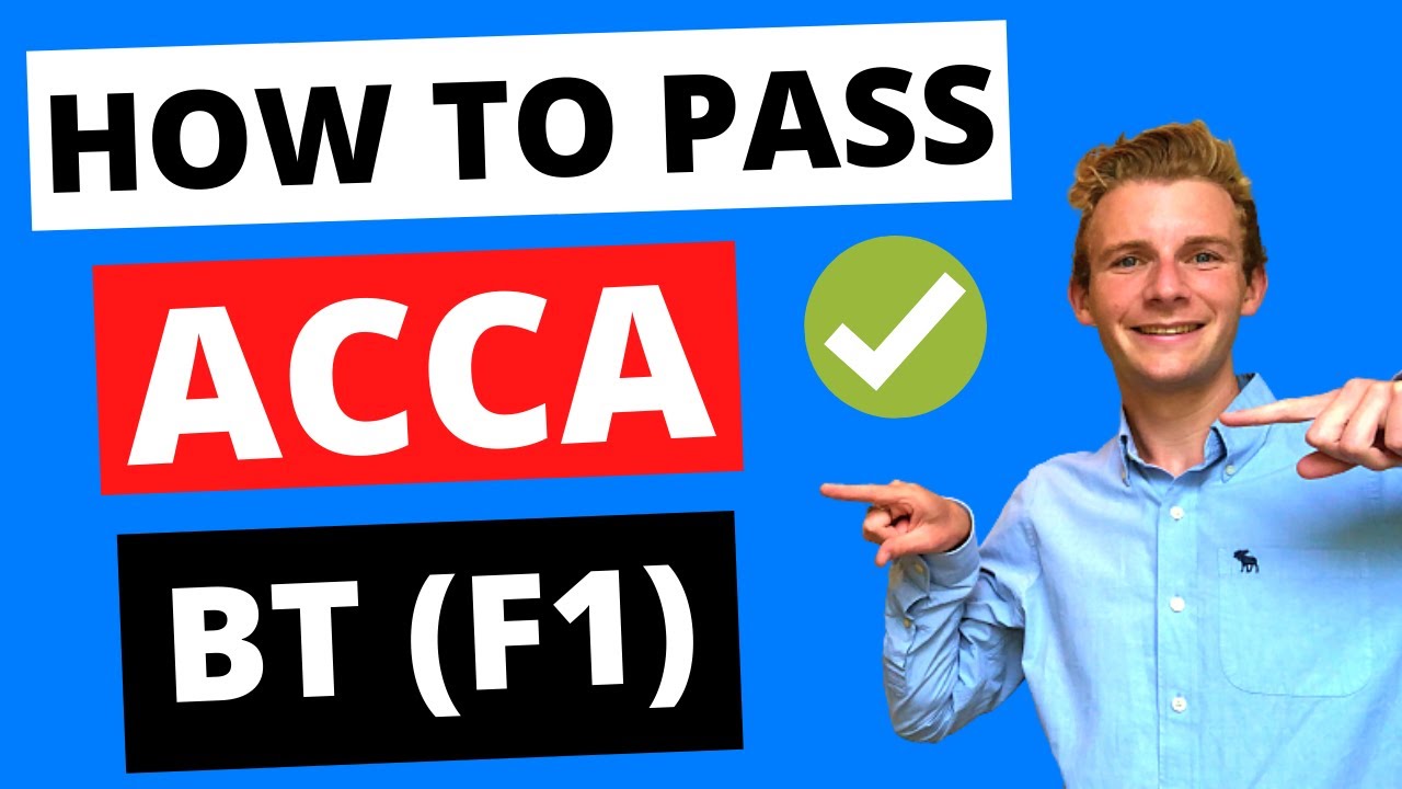 ⭐️ КАК СДАТЬ ЭКЗАМЕН ACCA BT (F1) - 3 ГЛАВНЫХ СОВЕТА ДЛЯ СДАЧИ! ⭐️ | Как сдать экзамен ACCA F1 |