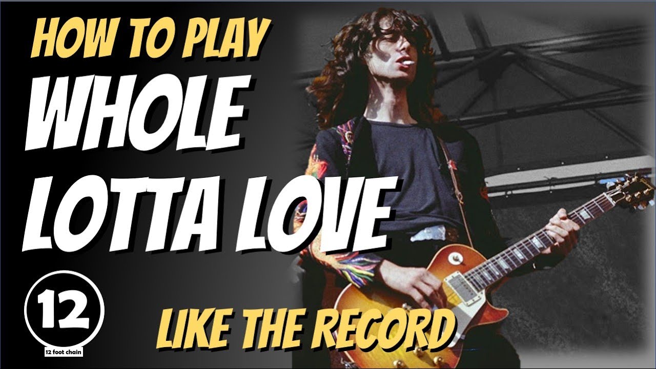 Whole Lotta Love — Led Zeppelin | Урок игры на гитаре