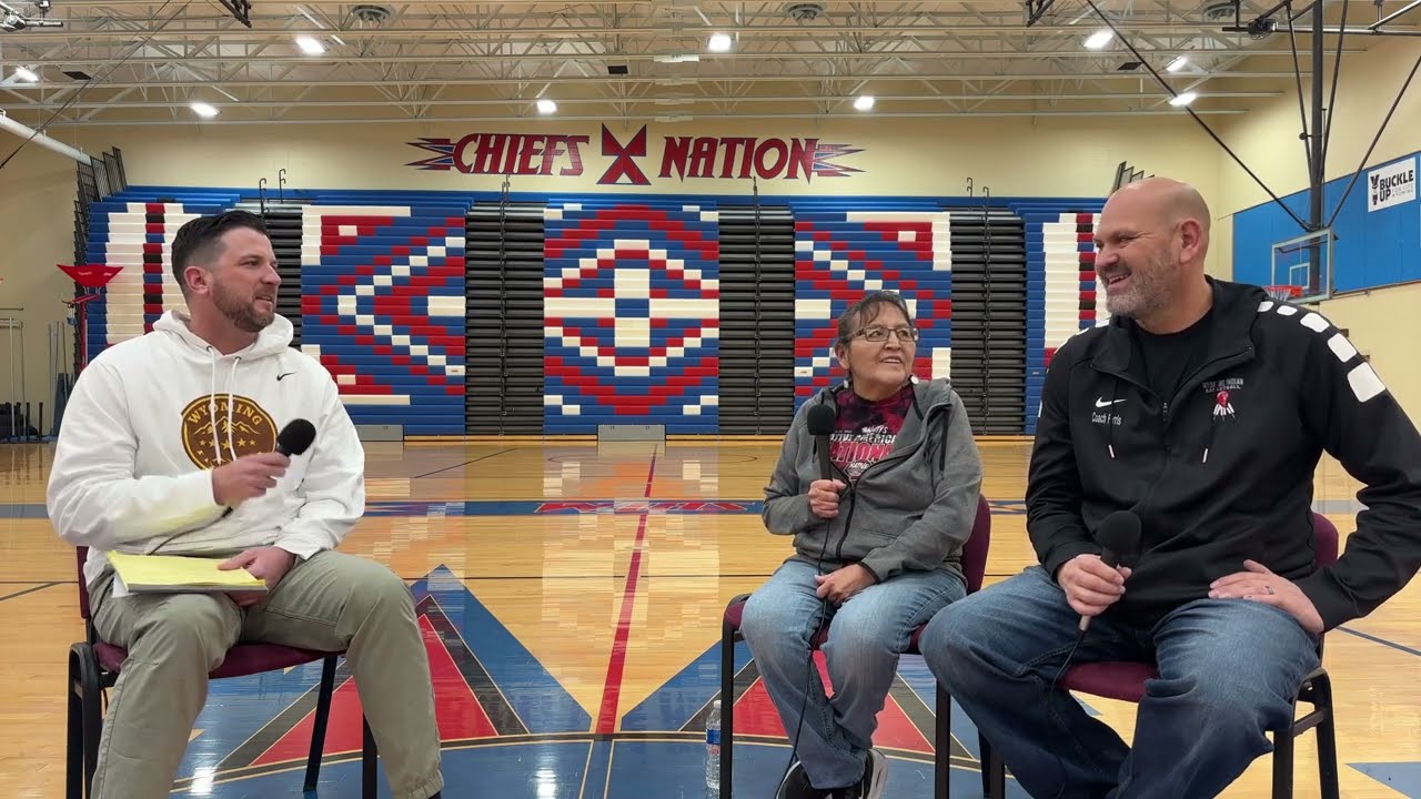 Aleta Moss + Craig Ferris -- Head Coaches of Wyoming Indian Basketball