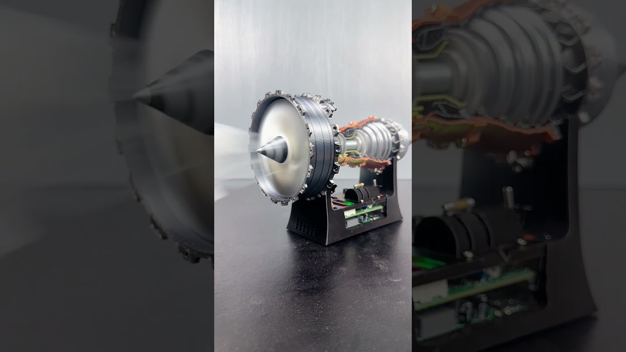 Brushless motor version super RR trent 900 turbofan engine model