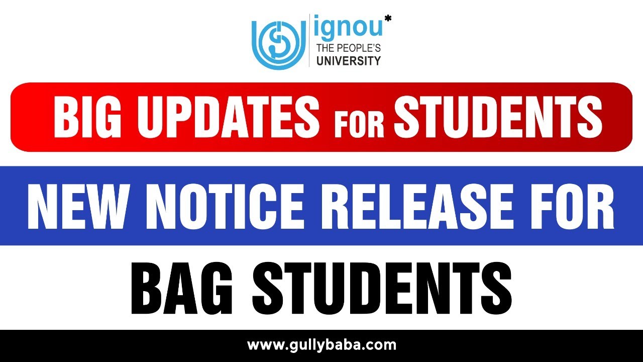 IGNOU June 2022 Practical Exams कब होंगे ? BAG Students के लिए New Notice ||