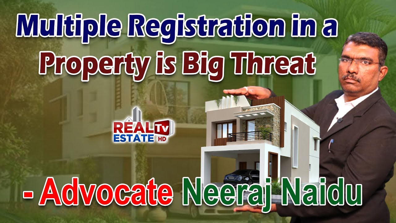 How to find if a property is double registered ? | Multiple Registration in a property is big Threat