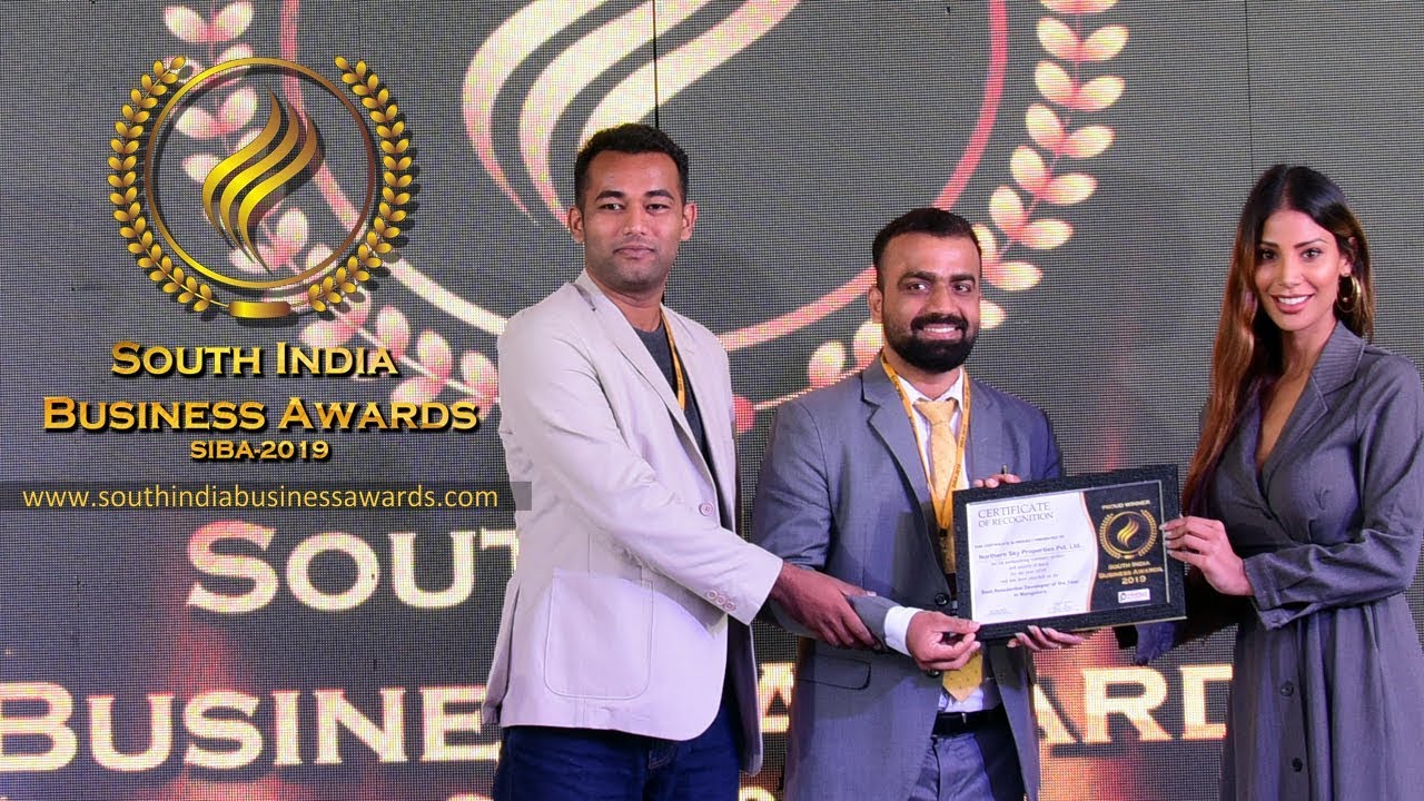 South India Business Awards 2019 | Best Residential Developer of the Year | Northern Sky