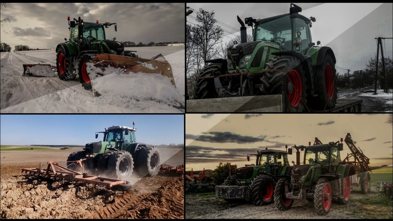 Wiosna 2018 w GR Szłapak ☆ Nowy Nabytek Fendt 720 Vario ☆ Fendt 924 ☆ Kverneland  E-drive II ☆