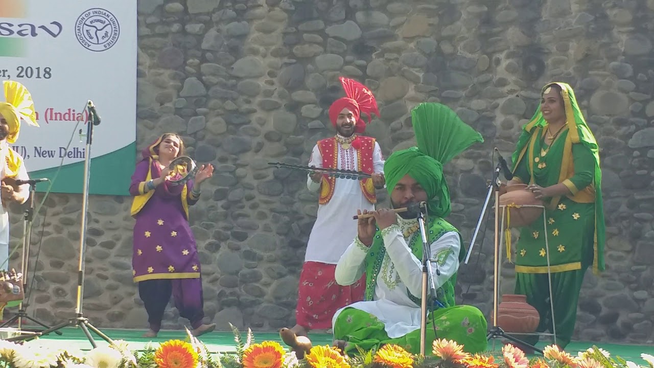 PUNJABI UNIVERSITY PATIALA FOLK ORCHESTRA 34th NORTH ZONE inter-university youth festival 2018