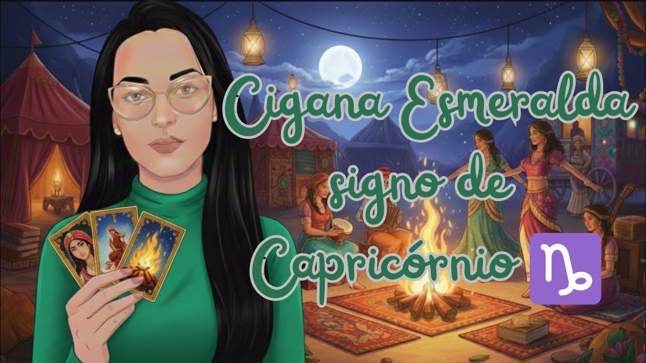 Mensagem cigana Esmeralda signo de Capricórnio ♑#capricorn #ciganaesmeralda #zodiac 