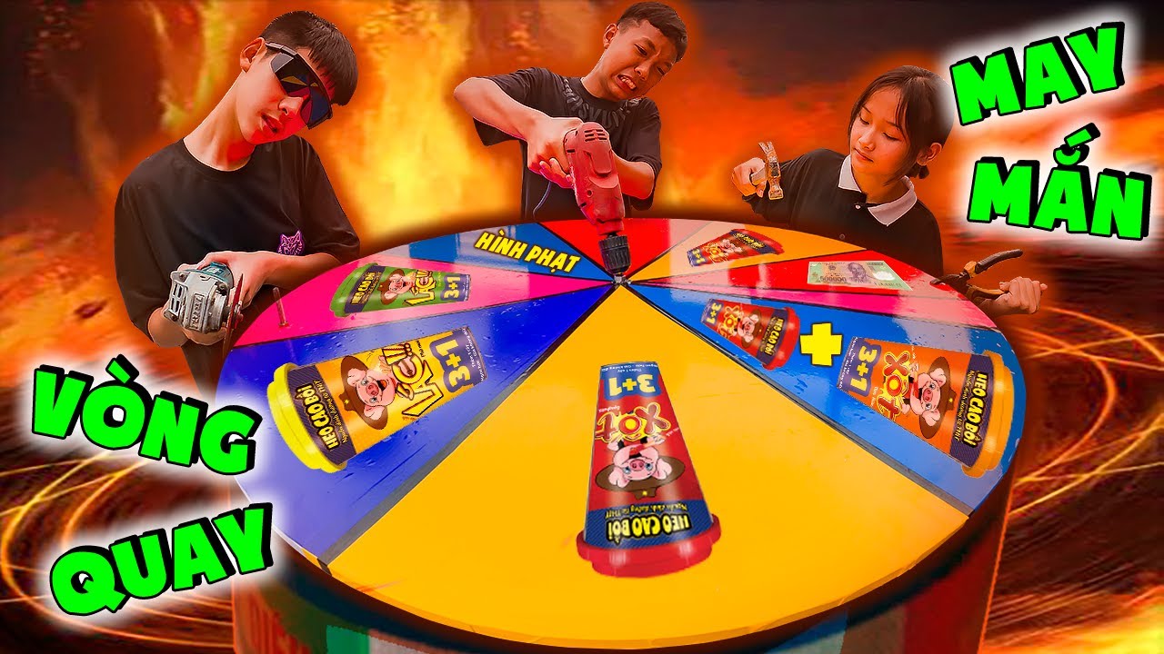 Thái Chuối | Làm Vòng Quay Xúc Xích Khổng Lồ - Lucky Wheel Game