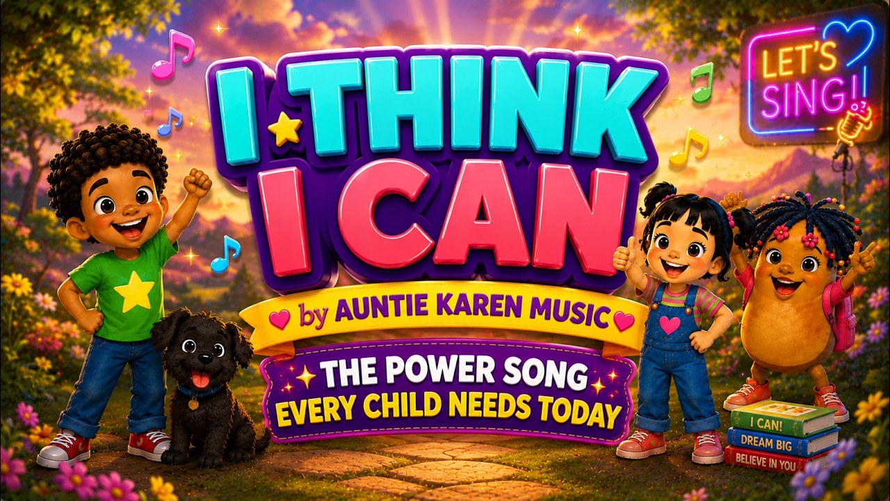 I Think I Can by Auntie Karen Music. The Power Song Every Child Needs Today