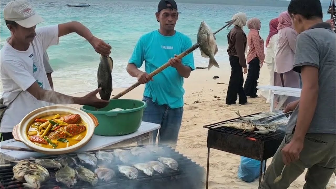 Ikan Segar Hasil Buruan jadi Menu Buka Puasa Kami Hari ini. | Catch & Cook