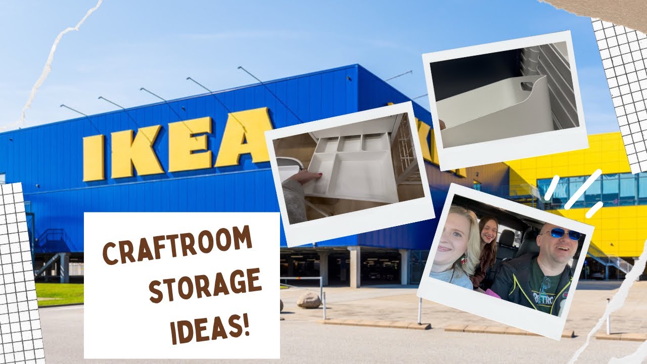 IKEA Storage Ideas for Your Craft Room 