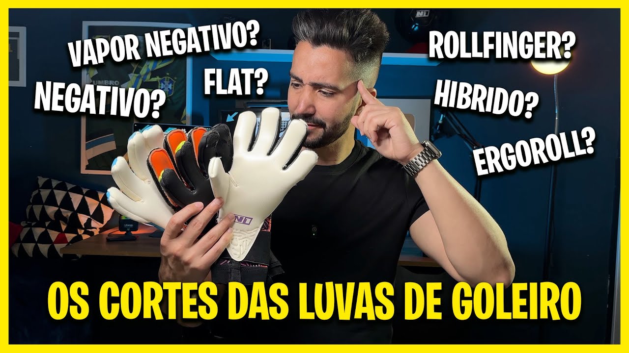 Aprenda TUDO sobre os CORTES das Luvas de Goleiro