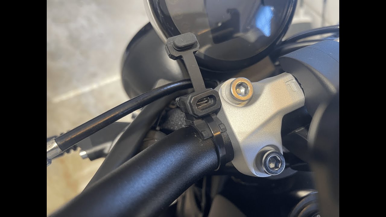 Triumph Trident 660 USB Charger Install and Review