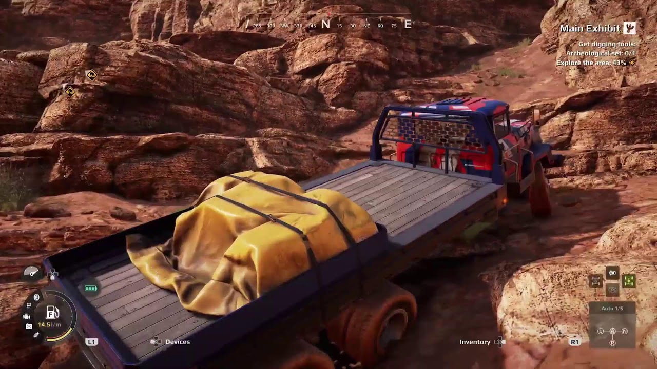 Let's try offroad - Expeditions: A mudrunner game