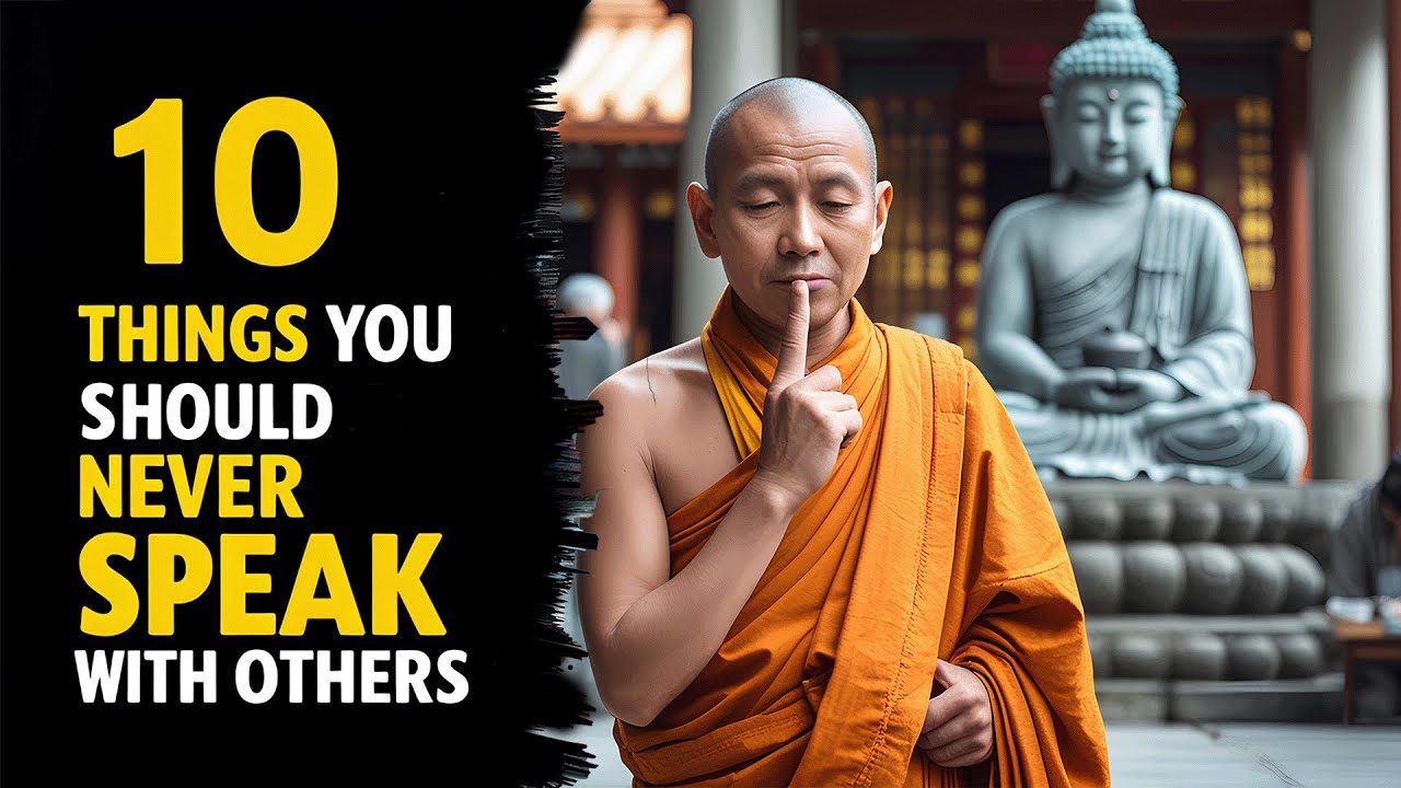 10 Things You Should Never Speak with Others ❤️😊 | Buddhism | Buddhist Teachings