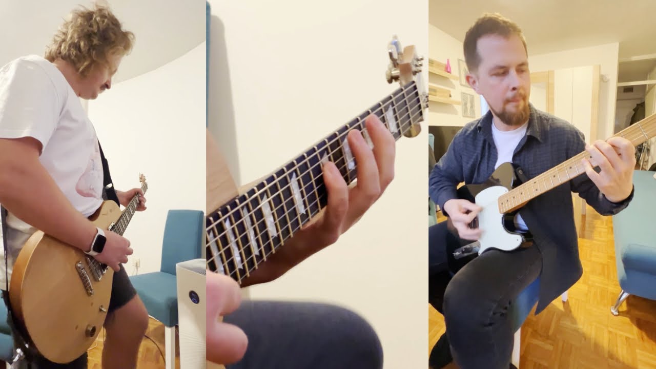 Salt Mirror: Tracking guitars for upcoming debut EP