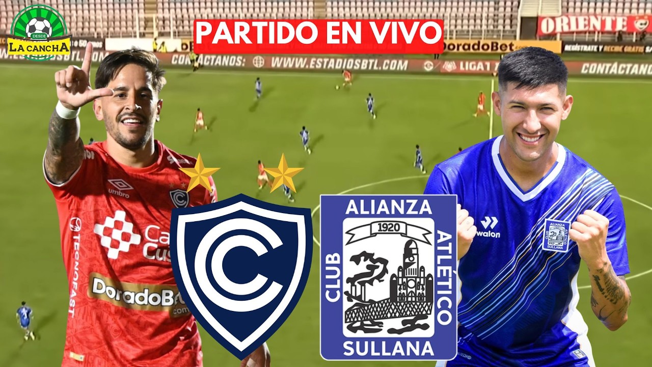 CIENCIANO VS ALIANZA ATLÉTICO EN VIVO / LIGA 1 / TORNEO APERTURA FECHA 4