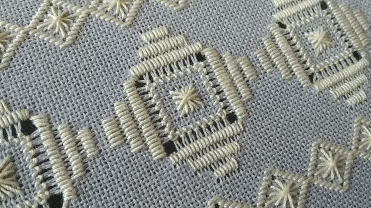 Мережка| Як вишити мережку| Hand embroidery|