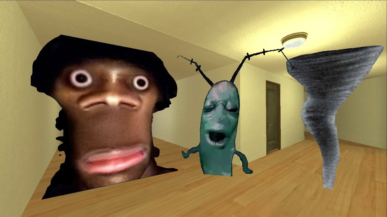 My Name Is Auugh, Tornado And Plankton Auugh Nextbot Gmod