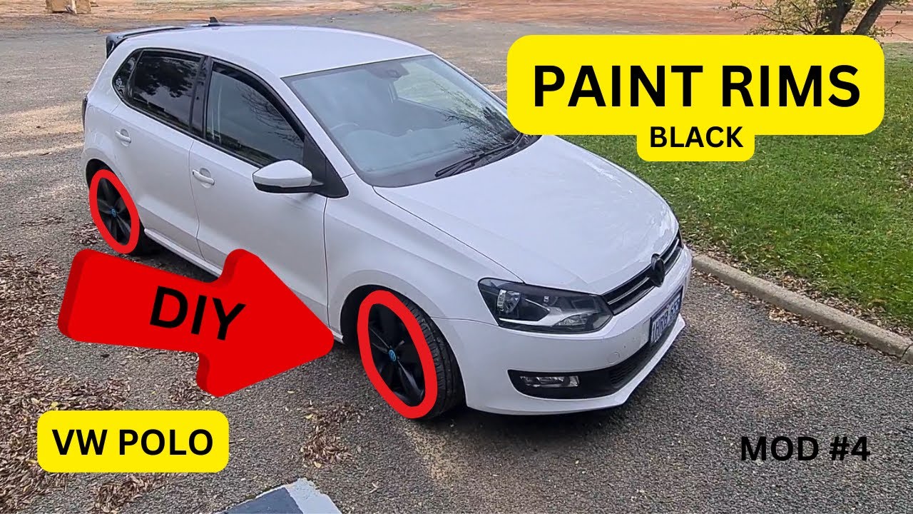 ЧЕРНЫЕ ДИСКИ СВОИМИ РУКАМИ | СДЕЛАЙ САМ | VW POLO | MK5