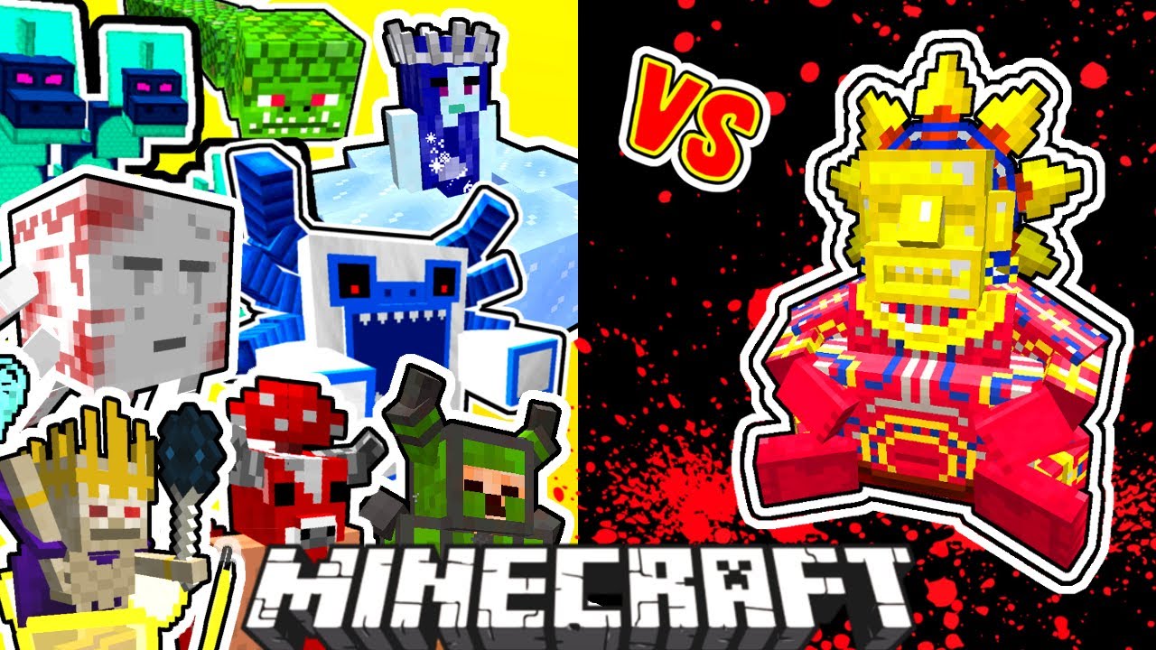 The Sun Chief Vs. Twilight Forest Monsters in Minecraft