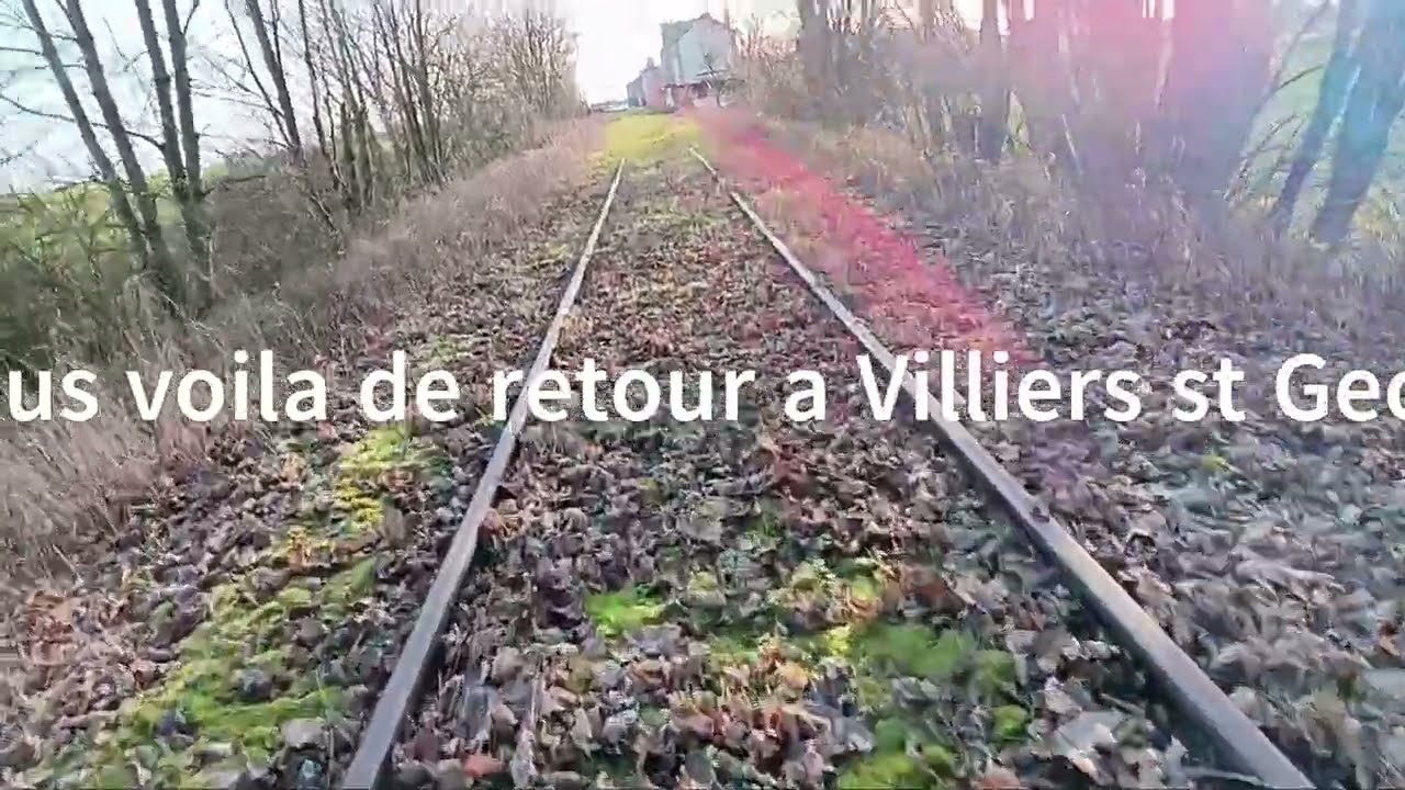 La Ligne Ferroviaire de Villiers st georges , Provins