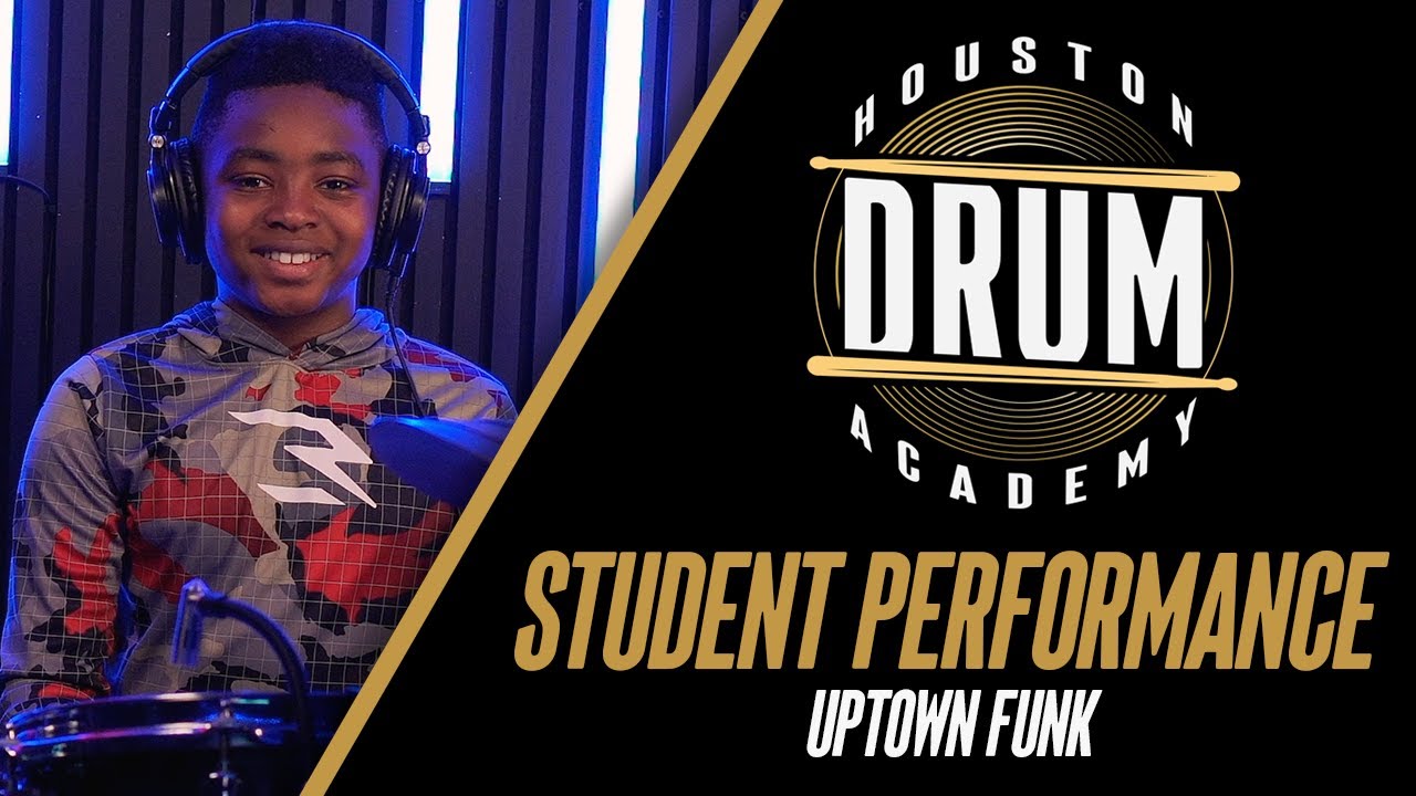 UPTOWN FUNK | DRUM COVER | STUDENT PERFORMANCE
