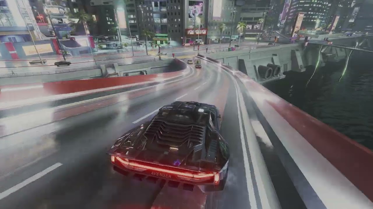 Cyberpunk 2077 — Epic Night City Sports Car Drive (4K 60 FPS | RTX 5090 | Path Traced)