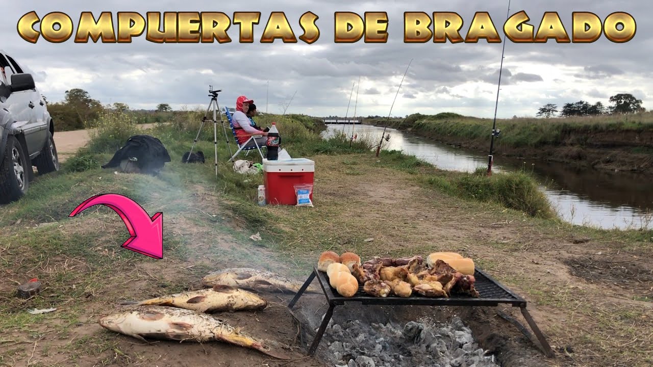 DOS LUGARES DE PESCA IMPRESIONANTES / PESCA EN BRAGADO / PESCA EN EL RIO SALADO...