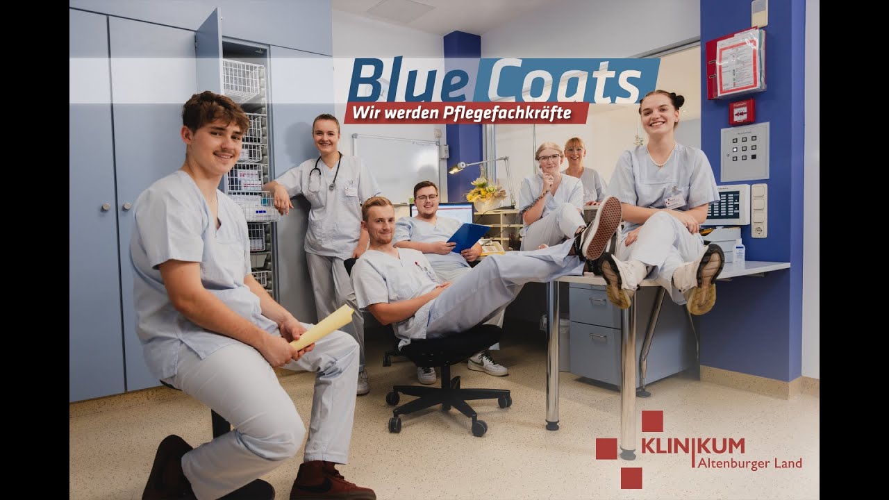 Blue Coats - Wir werden Pflegefachkräfte