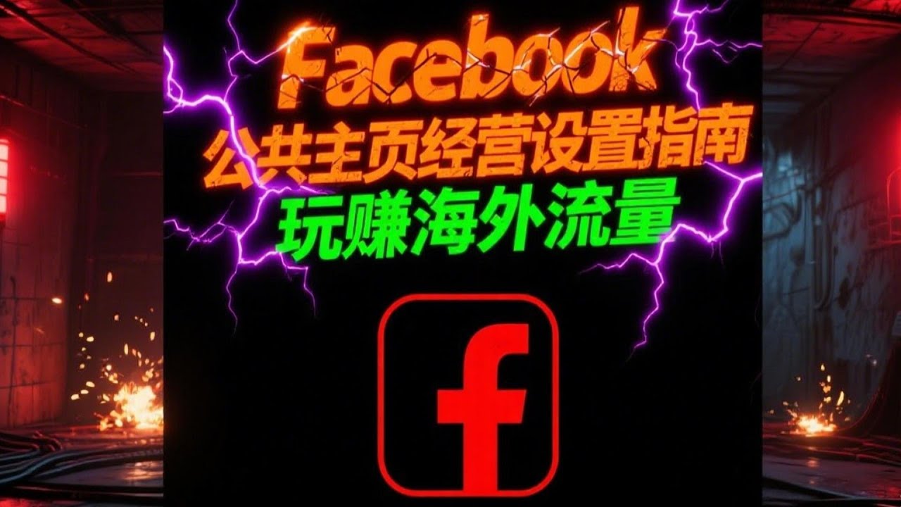 【2025 最新】Facebook 公共主页经营设置指南，轻松玩赚海外流量Facebook 公共主页｜Facebook 新手｜账号注册｜FB 使用攻略