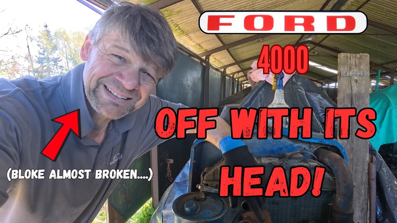 Ford 4000 Classic Tractor Ep4:  Off With Its Head!