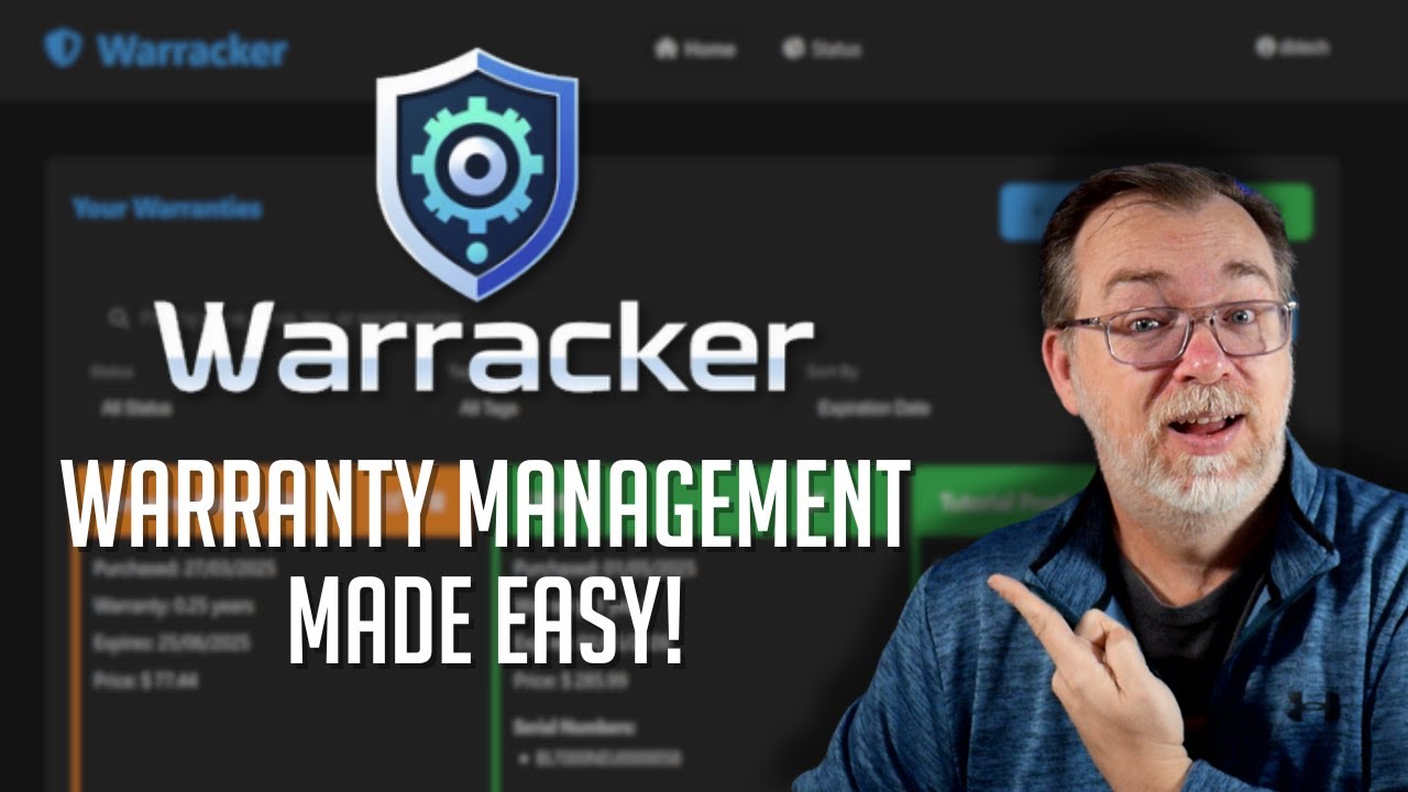 Warracker: The Ultimate Warranty Tracking App 🚀