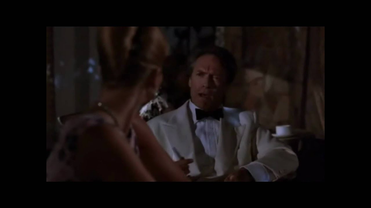 Grandes escenas del cine, Monólogo de Clint Eastwood con una zorra. Cazador blanco, corazón negro